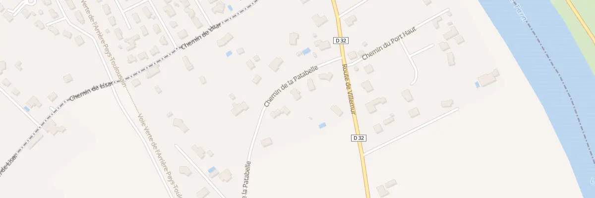 Plan du 109 Chem de la Patabelle à Villematier