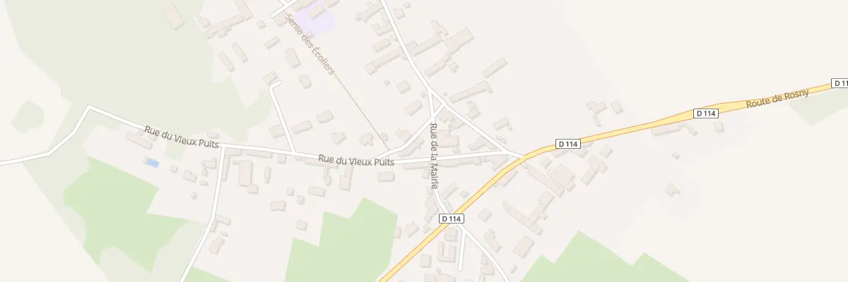 Plan du 1 Rue Dauphine à Saint-Illiers-le-Bois