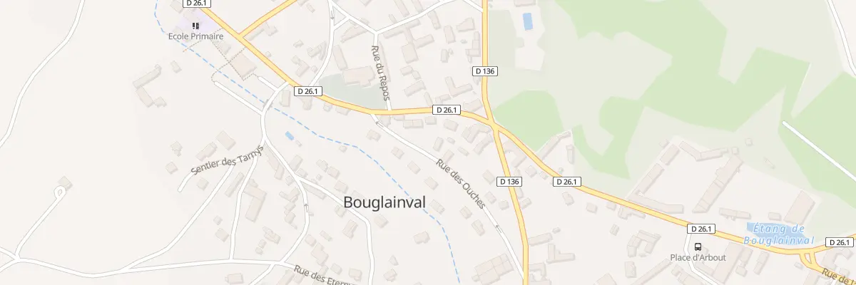 Plan du 5 Rue de Chateauneuf à Bouglainval
