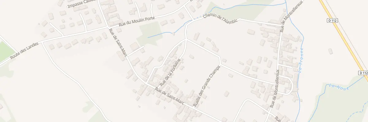 Plan du 12 Rue de la Fontaine à Mer