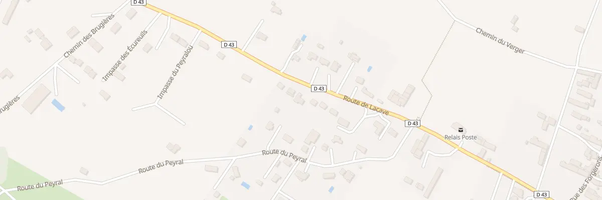 Plan du 5217 Le Peyralou à Pinsac