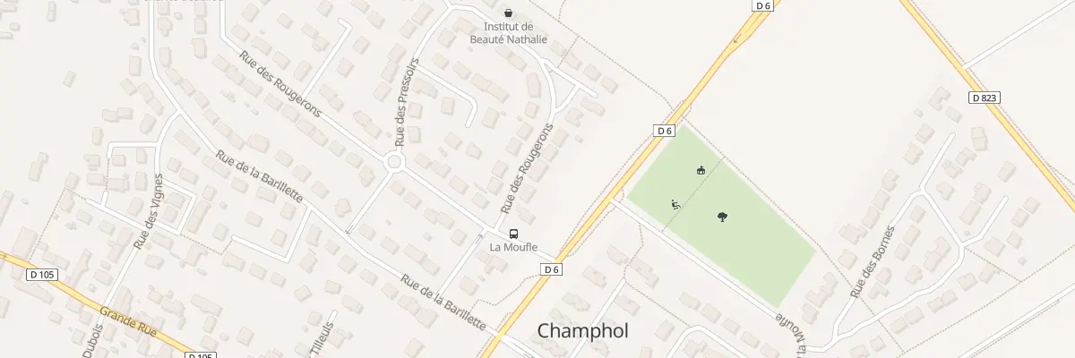 Plan du 65B Rue des Rougerons à Champhol