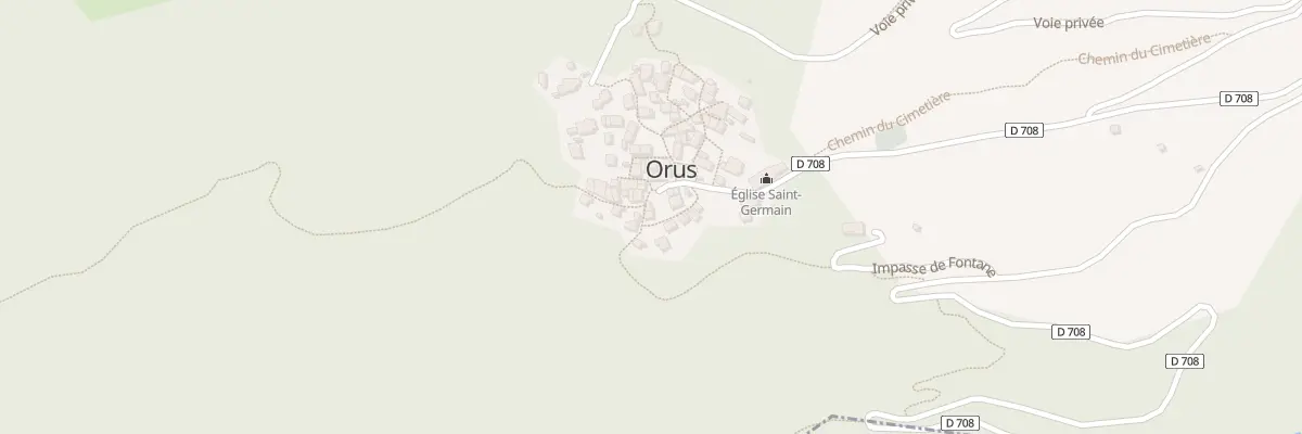 Plan du 27 Orus Village à Orus