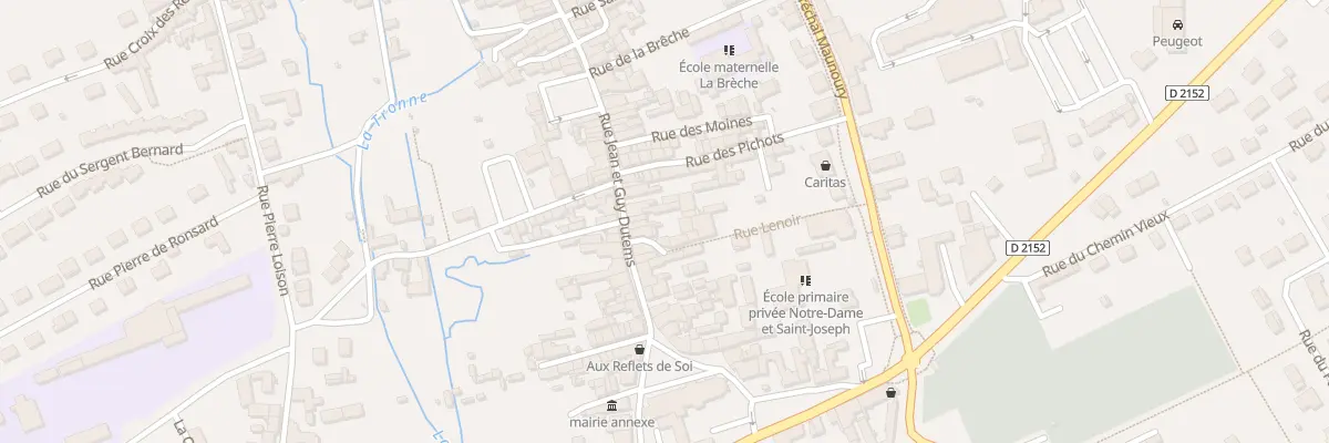 Plan du 22 Rue Jean et Guy Dutems à Mer