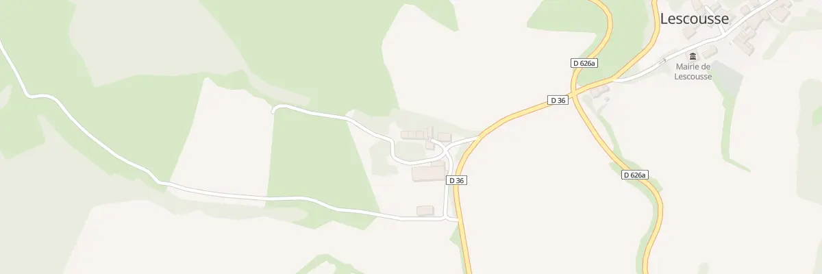 Plan du 5 Catala à Lescousse