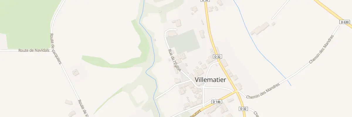 Plan du 136 Rue de l’Eglise à Villematier