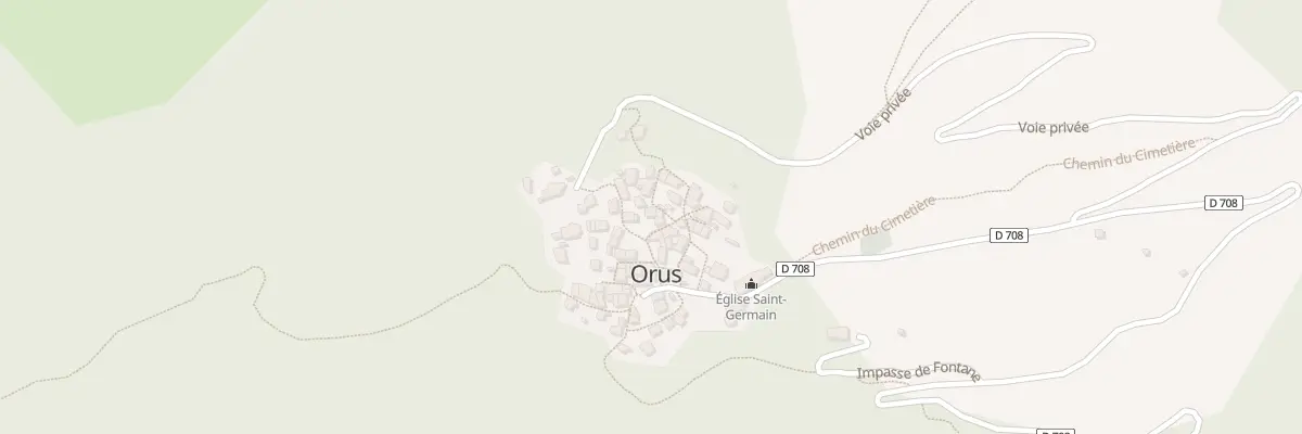 Plan du 48 Orus Village à Orus