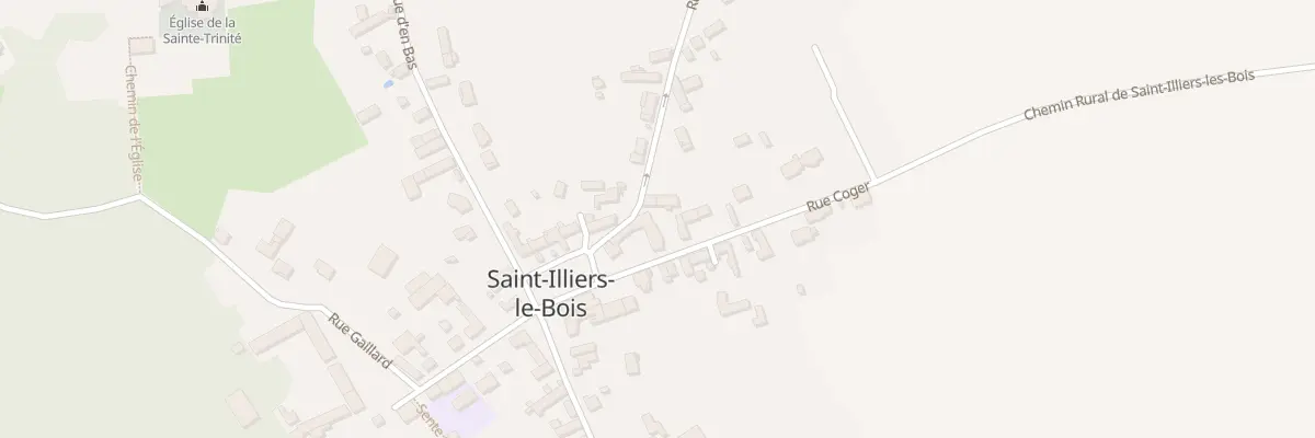 Plan du 2A Rue du Peuplier à Saint-Illiers-le-Bois