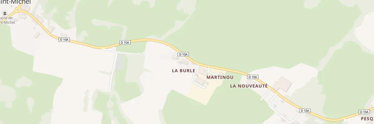 Plan du 47 La Burle à Saint-Michel