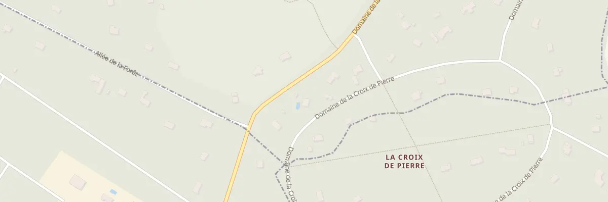 Plan du 17 Dom de la Crx de Pierre à Croisilles