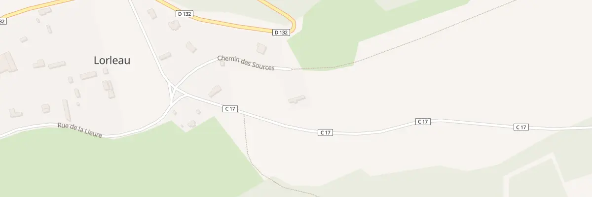 Plan du 4 Che des Sources à Lorleau