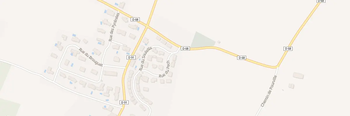 Plan du 16 Rue du Pech à Issus