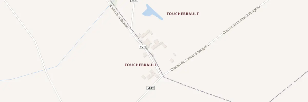 Plan du 3739 Rte de Touchebrault à Soings-en-Sologne