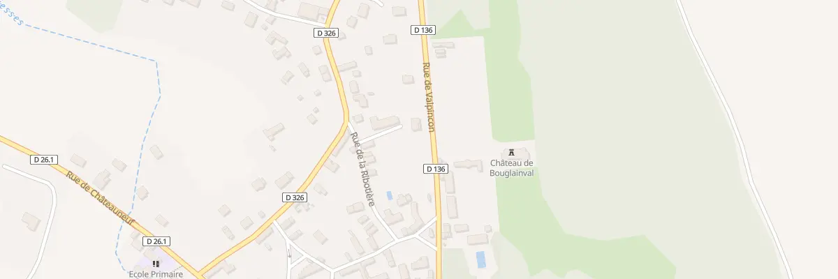 Plan du 11 Rue de Valpincon à Bouglainval