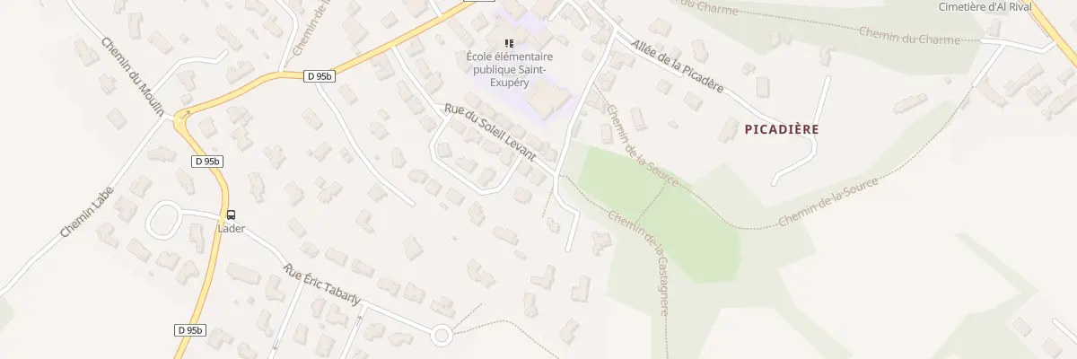 Plan du 16 Rue du Soleil Levant à Péchabou