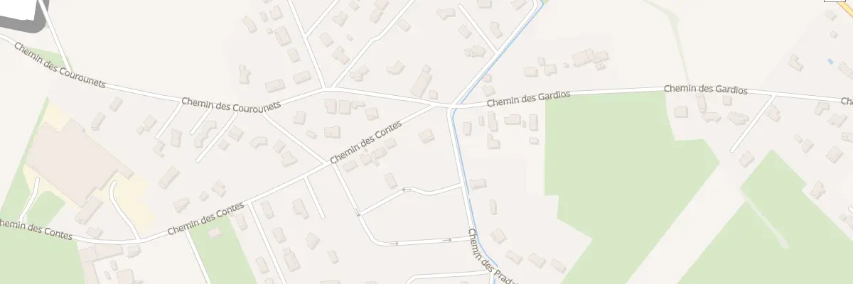 Plan du 35 Che des Contes à Nègrepelisse