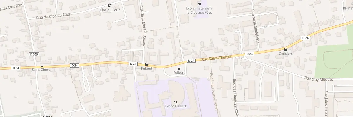 Plan du 67 Rue Saint-Chéron à Chartres