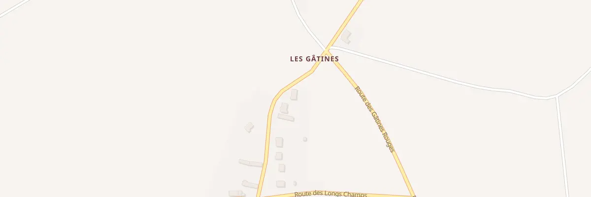 Plan du 9001 Le Poteau des Gatines à Oulins