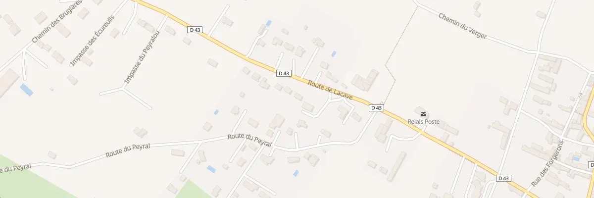 Plan du 5036 Le Peyralou à Pinsac