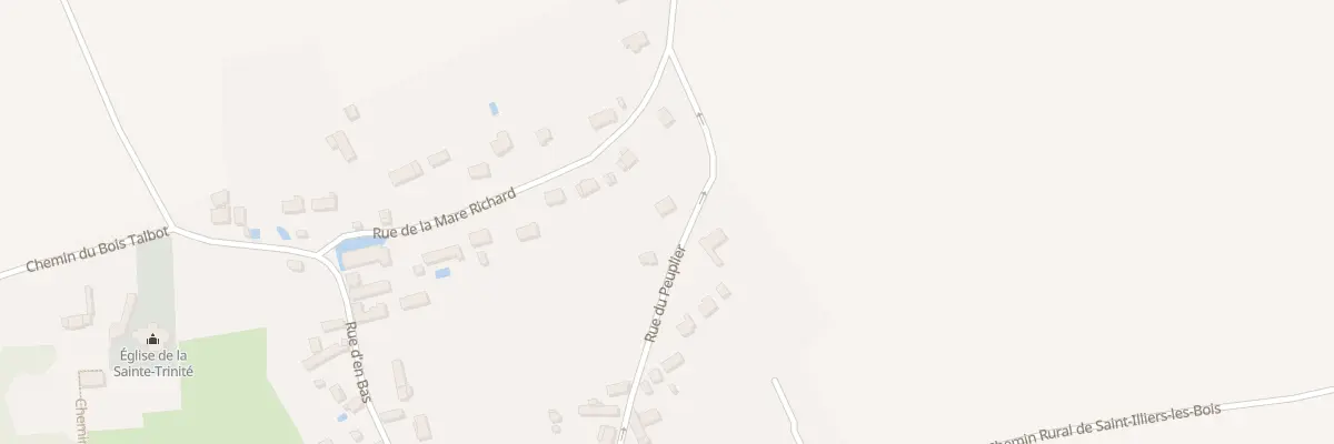 Plan du 15 Rue du Peuplier à Saint-Illiers-le-Bois