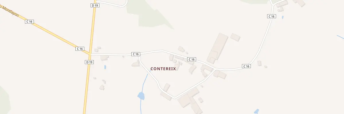 Plan du 5182 Contereix au Châtenet-en-Dognon