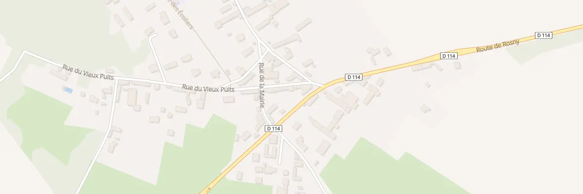 Plan du 5 Rue du Vieux Puits à Saint-Illiers-le-Bois
