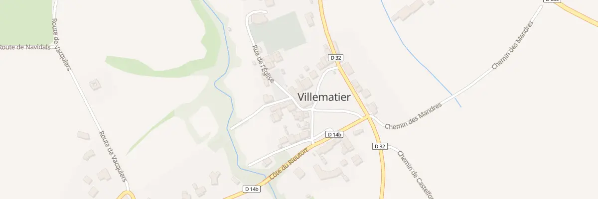 Plan du 34 Sq Abbe Touzel à Villematier