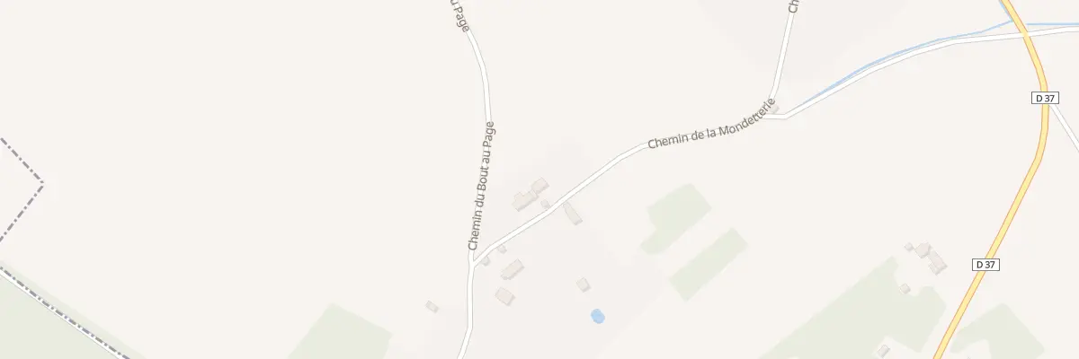 Plan du 8 Che de la Mondetterie à Lommoye