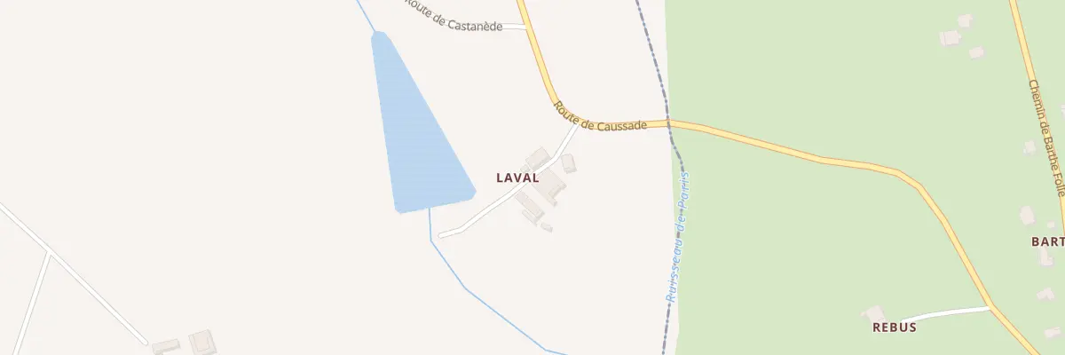 Plan du 2790 Rte de Caussade à Caussade