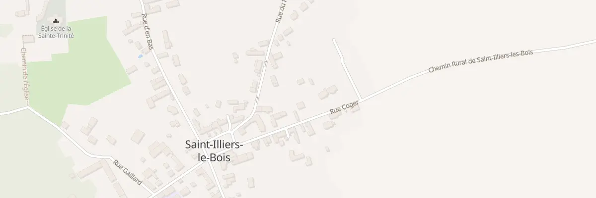 Plan du 7 Rue Coger à Saint-Illiers-le-Bois