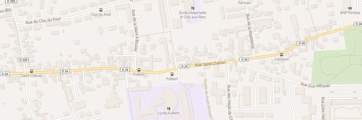Plan du 71 Rue Saint Chéron à Chartres