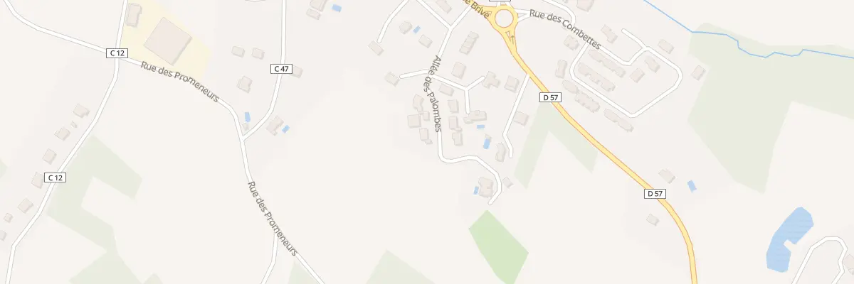 Plan du 6748 Le Cours Nord à Ussac