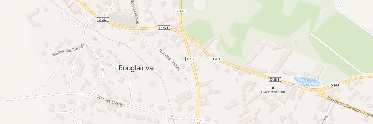 Plan du 7 Rue des Ouches à Bouglainval