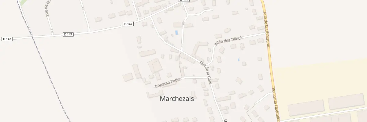 Plan du 7 Imp Potier à Marchezais