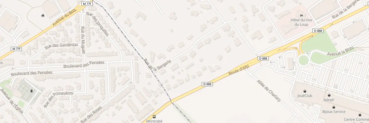 Plan du 11 Rue de la Bergerie à Rouffiac-Tolosan