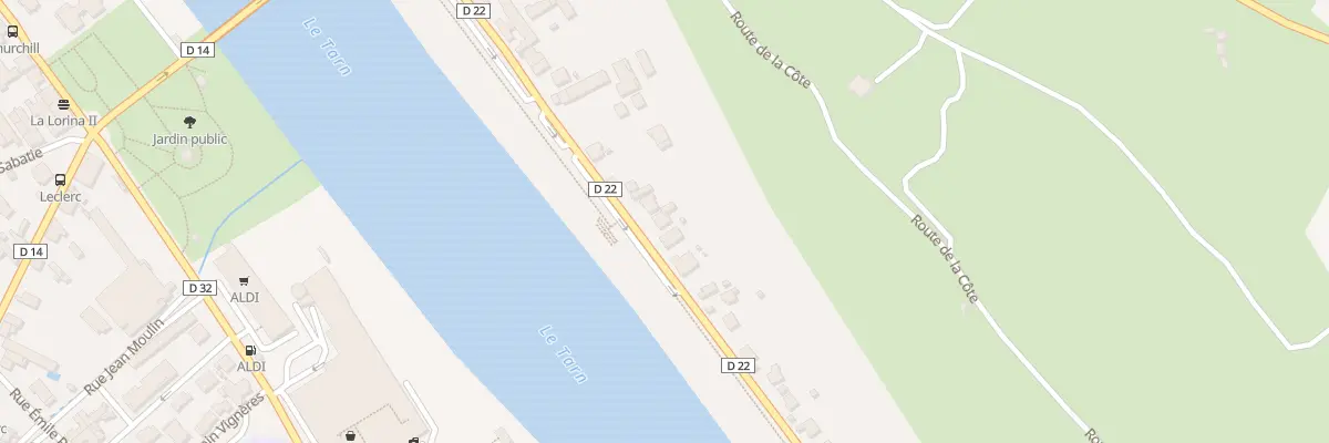 Plan du 15 All Charles de Gaulle à Villemur-sur-Tarn