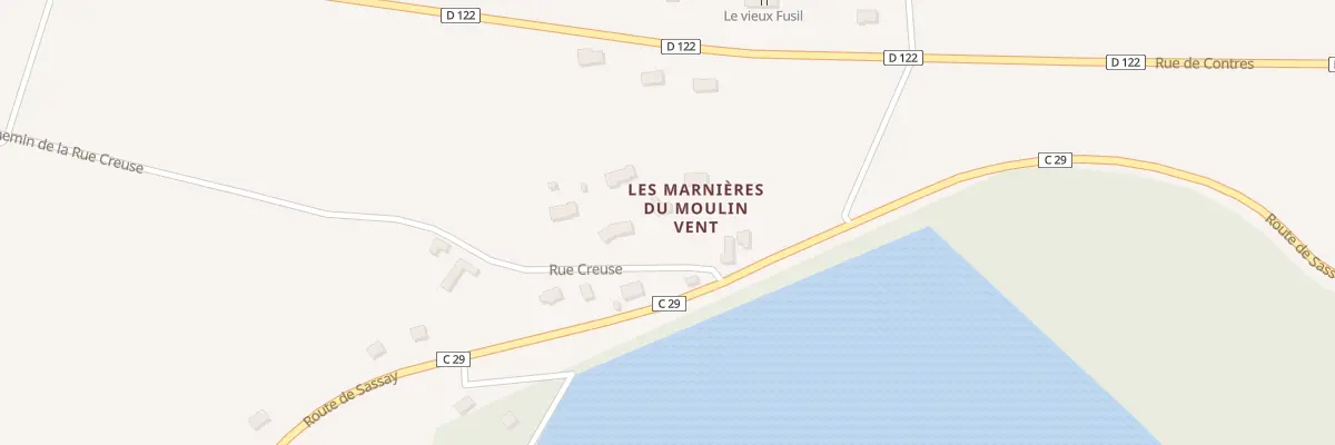 Plan du 34 Rue Creuse à Soings-en-Sologne