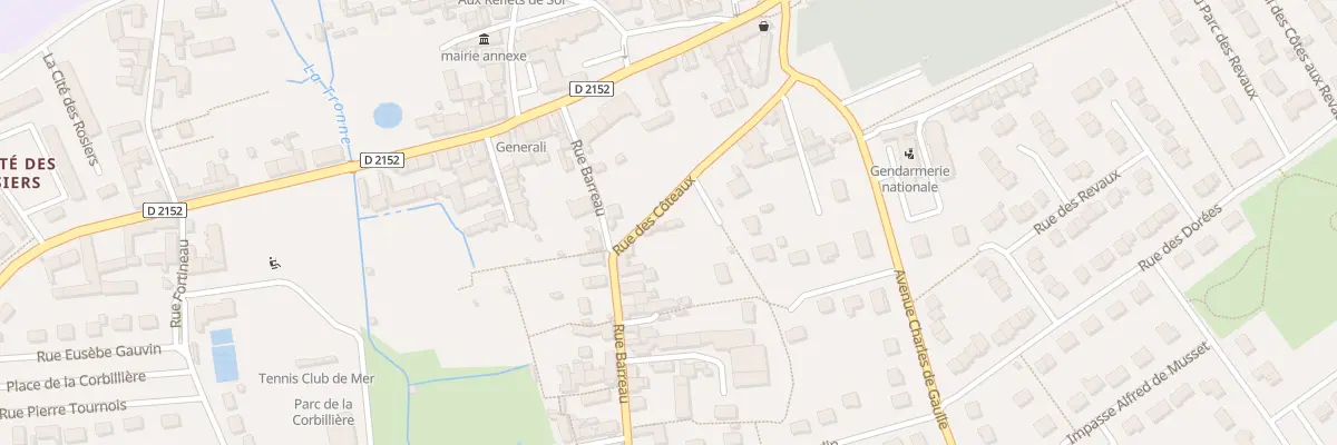Plan du 2 Rue des Coteaux à Mer