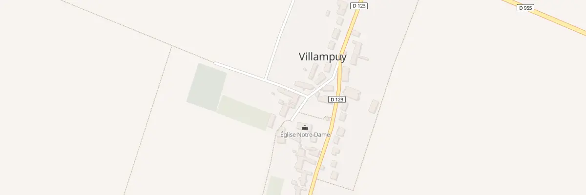Plan du 19 Le Bourg à Villampuy