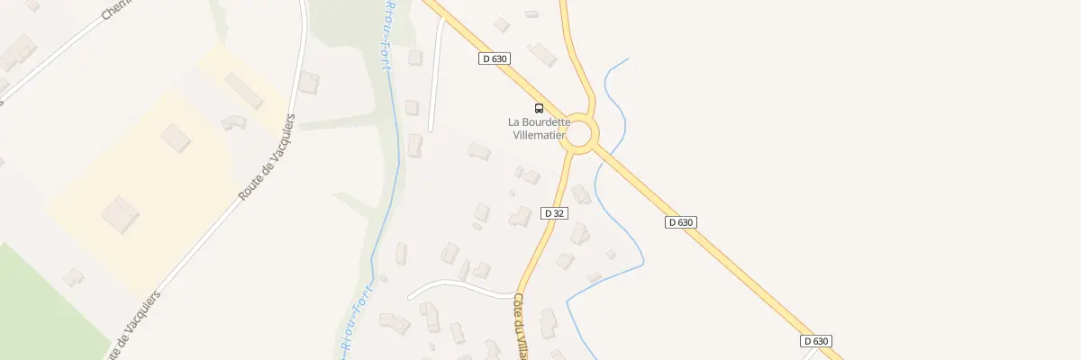 Plan du 375 Côte du Village à Villematier