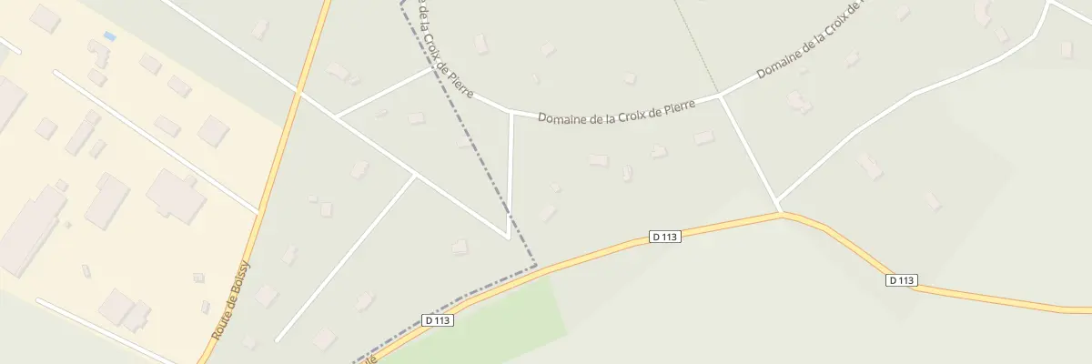 Plan du 11 Dom de la Croix de Pierre à Bréchamps