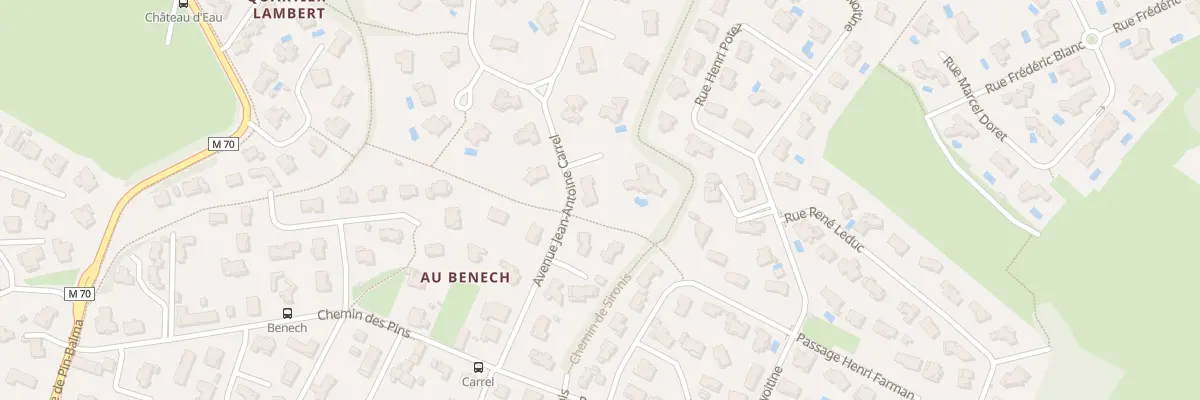 Plan du 39 Av Jean-Antoine Carrel à Balma