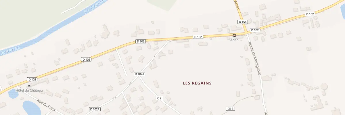 Plan du 880 Rue de la Petite Motte à Tour-en-Sologne