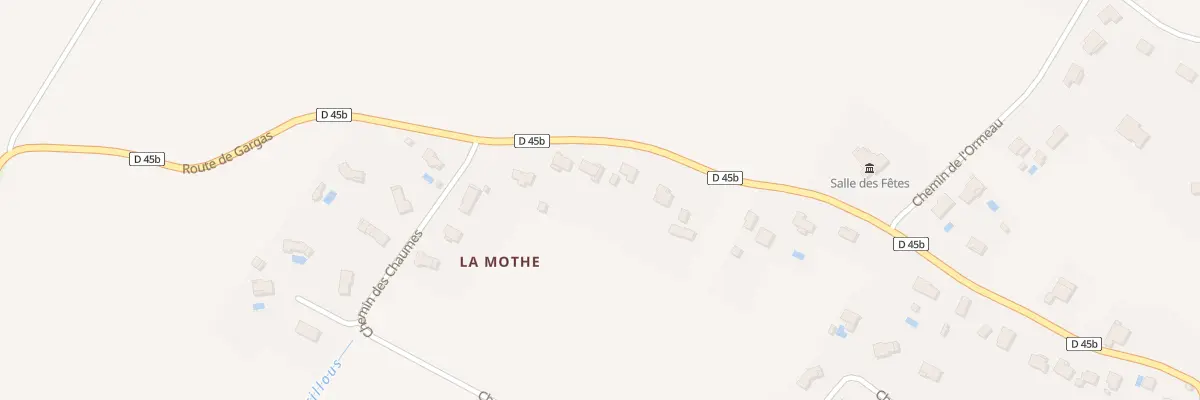 Plan du 645 Rte de Gargas à Bazus