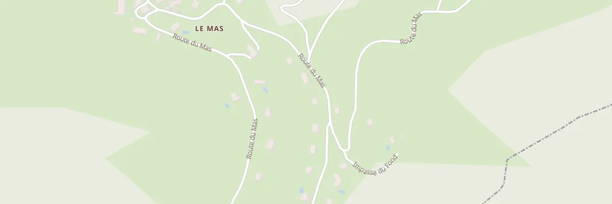 Plan du 97 Rte Du Mas à Brive-la-Gaillarde