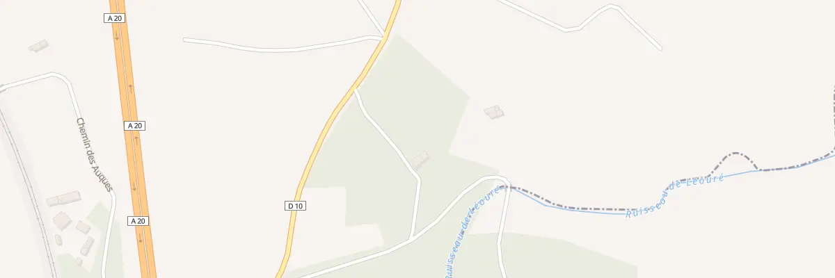 Plan du 1471 Rte du Léouré à Montdoumerc