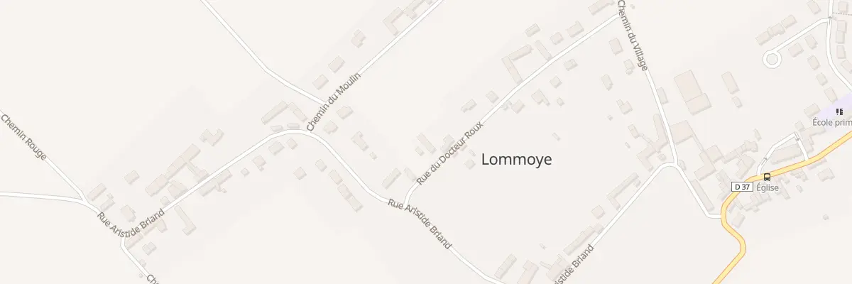 Plan du 20 Rue du Docteur Roux à Lommoye