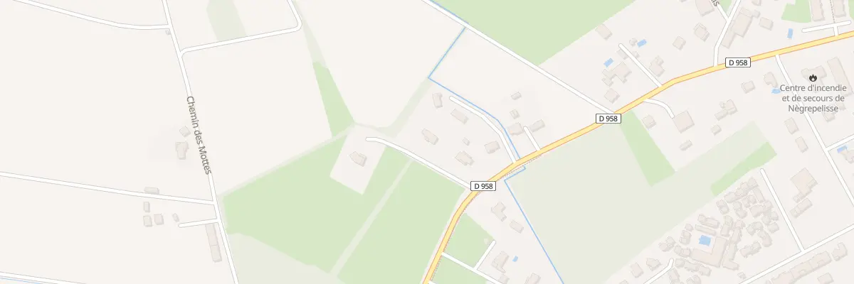 Plan du 4 Che des Prairies à Nègrepelisse