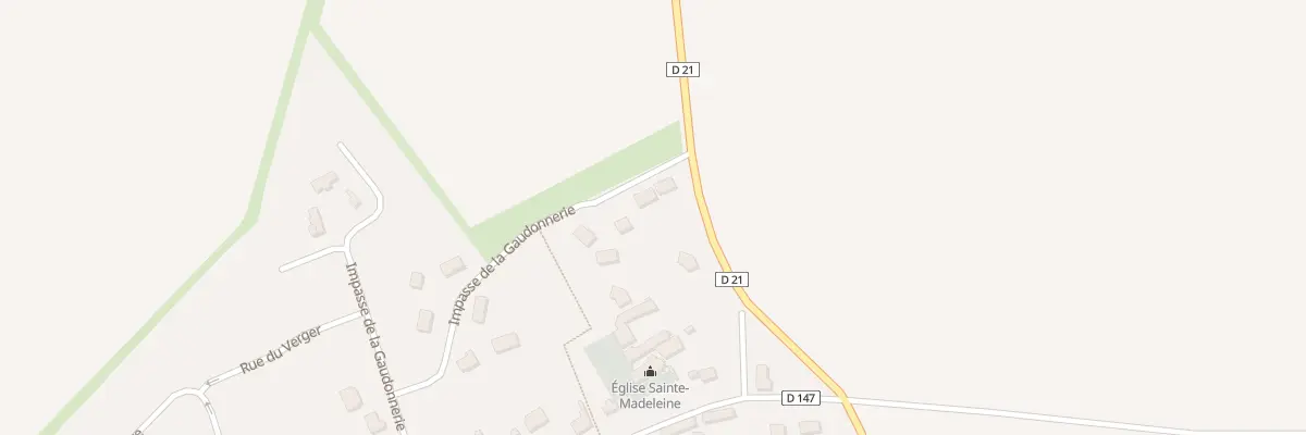 Plan du 3 All de la Sapinière à Marchezais