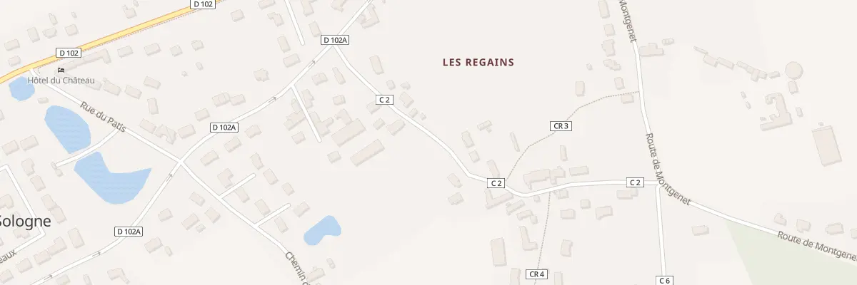 Plan du 110 Che de la Goujonnière à Tour-en-Sologne
